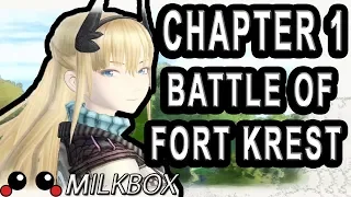 Valkyria Chronicles 4 Chapter 1 The Battle of Fort Krest | No Commentary