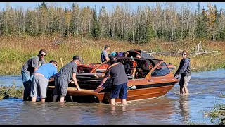 Jet Boating on Red Deer river