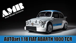 FIAT ABARTH 1000 TCR  / 1:18 AUTOart car model / 4k video by Auto Model Romance