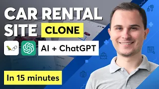 How To Build A Car Rental Website AI + ChatGPT