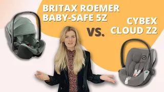 Сравнение автокресел 0+ Cybex Cloud Z 2 vs Britax Roemer Baby-Safe 5Z