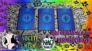 🧐¿Qué OPINAN de tí los DESCONOCIDOS?🧐 Tarot Interactivo Hoy