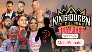 King and Queen of the Ring 2024 Advanced (Male&Femle) Superstars...