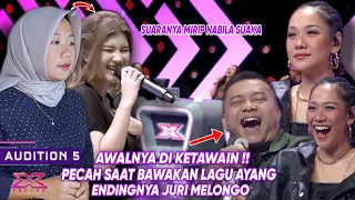 Awalnya Di Ketawain,Ternyata Suaranya Merdu Saat Bawakan Lagu AYANG,Bcl Pun Terpukau|X Factor Parodi