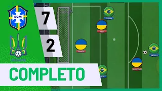 NA FINAL! Brasil VENCE Ucrânia | Copa do Mundo Juvenil de Mamoball