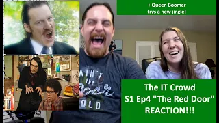 Americans React | THE IT CROWD | The Red Door Season 1 Episode 4 | REACTION