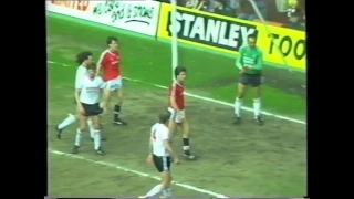 Manchester United v Liverpool 20/04/1987