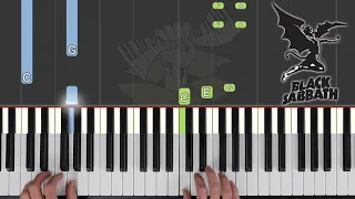Changes (Black Sabbath) Piano Keyboard Tutorial / Karaoke