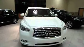 Infiniti JX35 size, side by side with an FX35 and an EX35