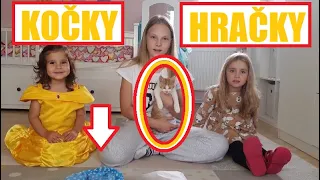 HRAČKY NAŠEHO KOCOURA | Testování hraček | Máma v Německu