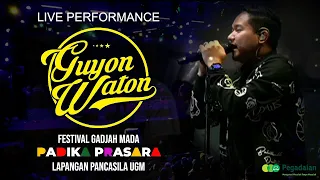 "KLEBUS" GUYON WATON Live FESTIVAL GADJAH MADA di Lapangan Pancasila UGM, Sabtu 26 November 2022