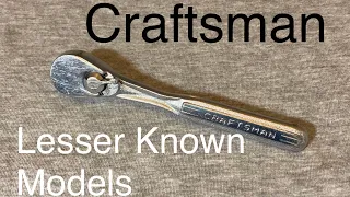 Craftsman Ratchet Short Lived Pre-Quick Release Model And A Brief History And Comparison