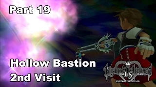 Kingdom Hearts HD 1.5 ReMIX - KH Final Mix Part 19 [Hollow Bastion 2nd Visit - Boss: Behemoth]