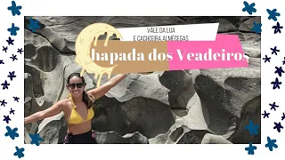 Vale da Lua e Cachoeira Almécegas I - Chapada dos Veadeiros