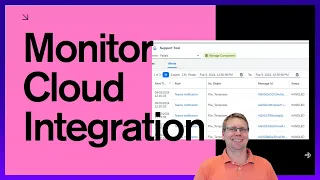 Monitoring of SAP Cloud Integration