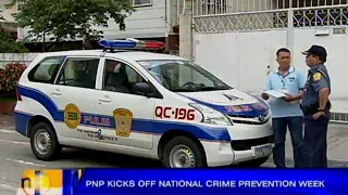 PNP kicks off National Crime Prevention Week