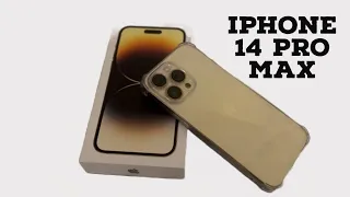 iphone 14 pro max unboxing || Gold with accessories || iphone 14 pro max || Sajida’s world