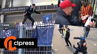 Tensions au Stade de France avant la finale Liverpool-Real Madrid (28 mai 2022, Stade de France)