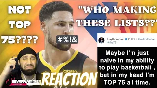 Klay Thompson is better at catch-and-shoot 3s than anyone in NBA history | Signature Shots REACTION