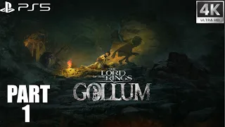 Unveiling Gollum's Story: The Lord of The Rings Part 1 Walkthrough PS5 4K No Commentary