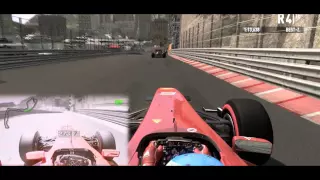 F1 2011 - Alonso Monaco Onboard Lap - HD