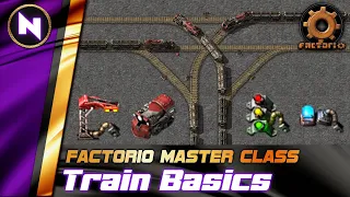 Getting Started with TRAINS & SIGNALS - Everything You Need To Know | Factorio Tutorial/Guide/How-to