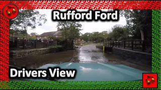 Rufford Ford, Drivers View (Land Rover Defender)