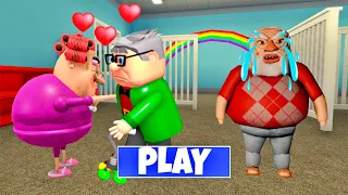 SECRET UPDATE | GRANDPA FALL IN LOVE WITH GRANDMA? OBBY ROBLOX #roblox #obby