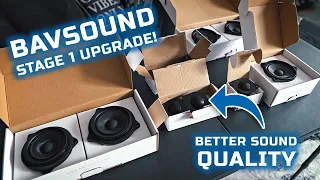 Is This The Best Speaker Upgrade For Your BMW? (Bavsound Install & Sound Test)
