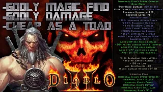 Hands Down THE BEST Magic Find Barbarian | Diablo 2 Resurrected