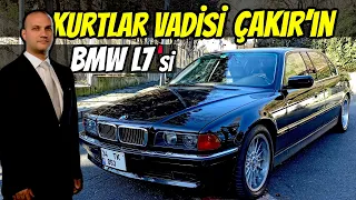 ÜNLÜ ARAÇLAR | BMW L7 E38 | Kurtlar Vadisi Süleyman Çakır'ın aracını test ettik | 34 TK 053