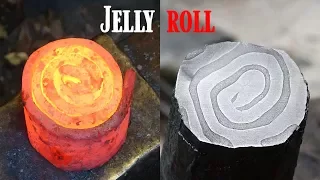 Blacksmithing - Jelly Roll Damascus