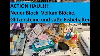 ACTION HAUL!!!! Neuer Block, Vellum Blöcke, Eisbehälter u s w