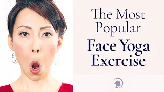 Start Your Face Yoga Practice With This Facial Exercise!