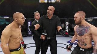 Jose Aldo vs Conor Mcgregor (EA Sports UFC 3) - CPU vs. CPU