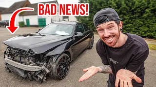 I BOUGHT A WRECKED BMW M4 COMP - Its worse than i thought!