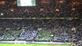 OLD FIRM Dec 2011 / Brilliant "You´ll never walk alone" vs. "Just can´t get enough" (FULL HD)