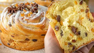 Incredibly delicious Kulich Craffin - EASTER BREAD | easter brioche easy recipe | paska | asmr