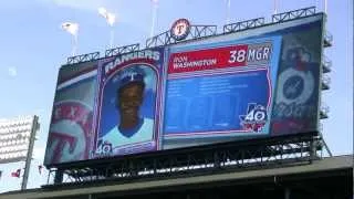 Starting Lineup -Texas Rangers