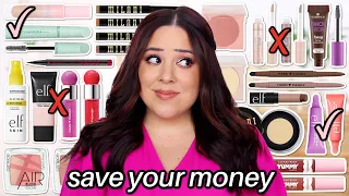 DON’T WASTE YOUR MONEY! New Drugstore Makeup to AVOID + What's Worth the $$$