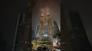 KLCC twins towers on chinese new year 2023.... Malaysia 😍😍