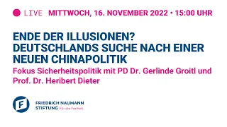 Ende der Illusionen? Deutschlands Suche nach einer neuen Chinapolitik