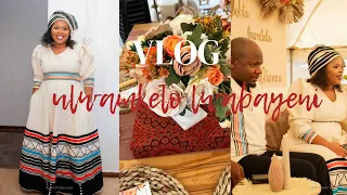 VLOG:Ulwamkelo Lwabayeni💍♥️🐄||Paris Moni||South African Youtuber||Traditional||Lobola