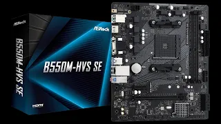 ASRock B550M-HVS SE 🎯 Motherboard Unboxing and Overview