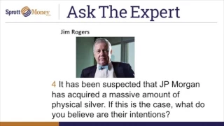 Sprott Money News Ask The Expert March 2017 - Jim Rogers