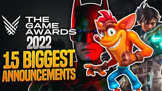 15 BIGGEST The Game Awards 2022 Announcements