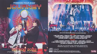 Journey ~ Live in Detroit, MI March 2, 2022 Little Caesars Arena Arnel Pineda [Audio]