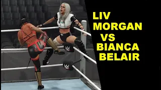 WWE 2K23 Liv Morgan vs Bianca Belair - Quiet Championship Match