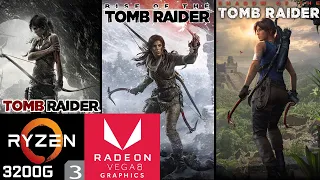 Tomb Raider Trilogy - Ryzen 3 3200G Vega 8 & 8GB RAM