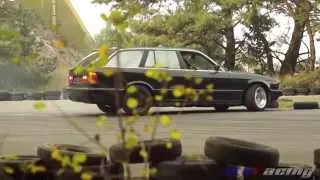 E34 V8 Drift Shake Down